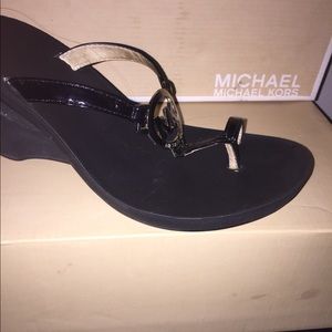 Michael Kors black sandals